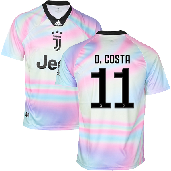 Douglas Costa Juventus FC Commemorative Edition Color Shirt : 18/19 Serie A Club #11 Men's Authentic Soccer Jersey